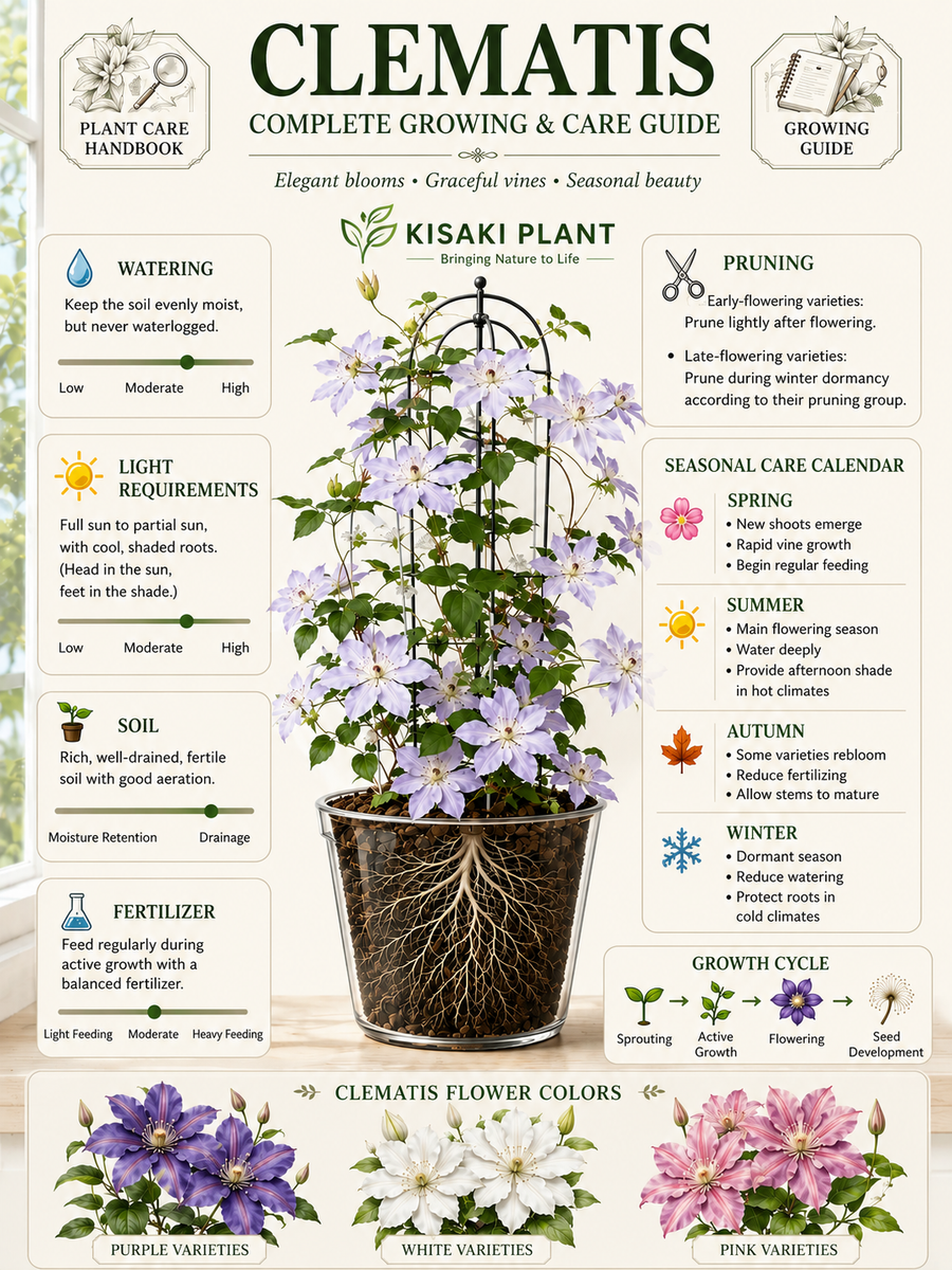 How to Grow Clematis: Complete Care & Pruning Guide
